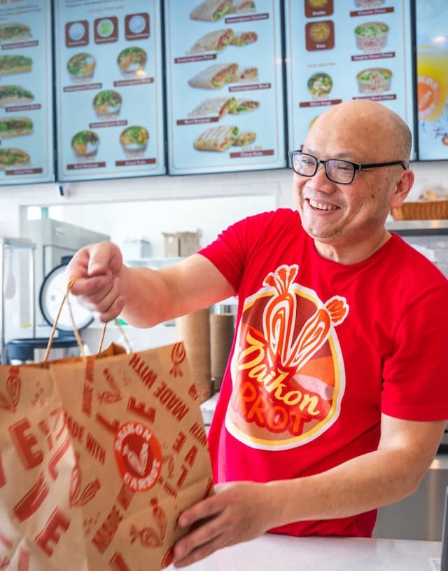 Tony Le at Daikon Carrot